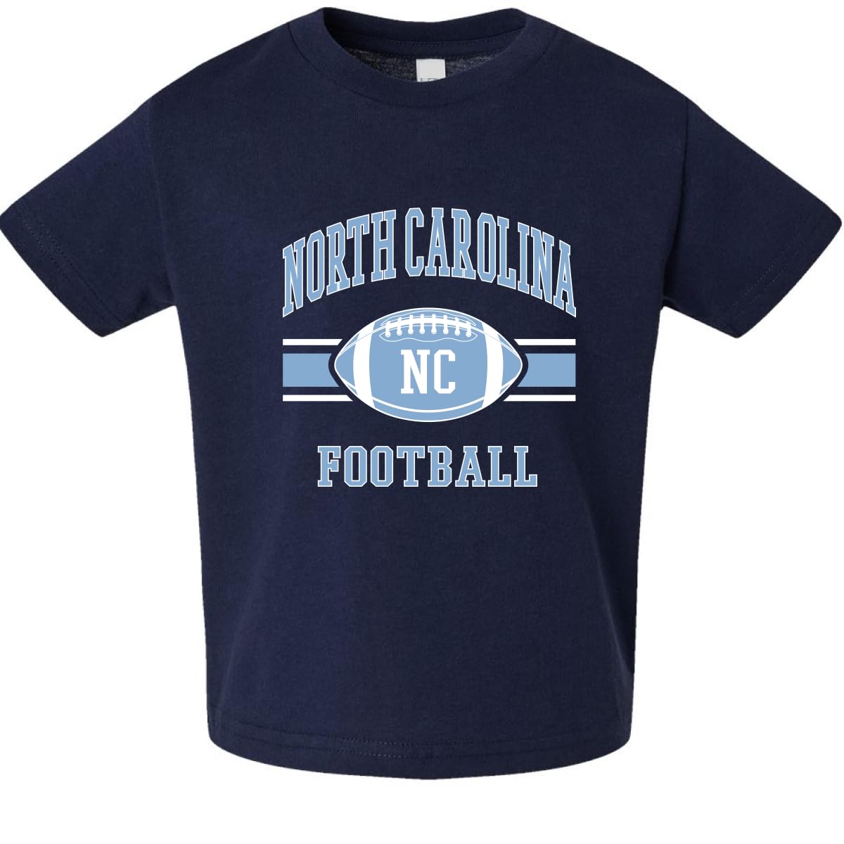College Football Fan T-Shirt, Vintage American Team Design, Game Day Apparel, Retro USA Sports Toddler Crew T-Shirt