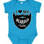 I Love My Bearded Daddy Funny Gift Idea Humor Baby Creeper Boys Girls Infant Bodysuit