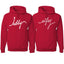 Wifey Hubby Matching Couples Sweater Set His Hers BFF Couples Hoodie Sweatshirt