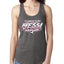 Its About To Get Miami Style Soccer Fan GOAT Sports Ladies Racerback Tank Top