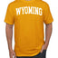 State of Wyoming College Style Fashion Men's T-Shirt