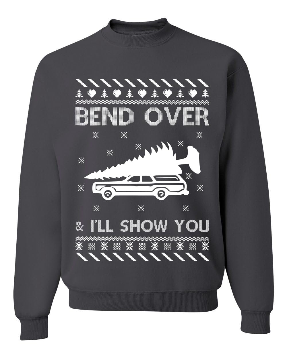 Where You Gonna Put a Tree That Big Funny Ugly Christmas Sweater Sweatshirt