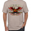 Chuck Norris Legends Never Die 1940-2026 RIP Memorial Bald Eagle Black Belt Tribute Men's T-Shirt