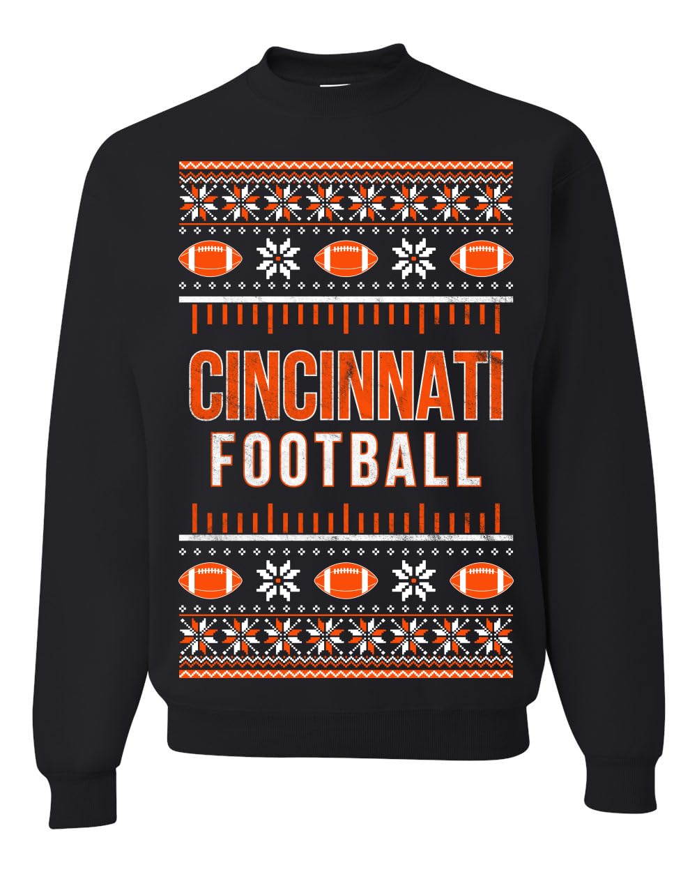 Cincinnati Fan CIN Fantasy Football Sports Unisex Crewneck Sweatshirt