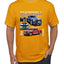 Shelby Super Snake F-150 Powered by Ford Motors Mustang Logo Emblem Cars and Trucks Men's T-Shirt
