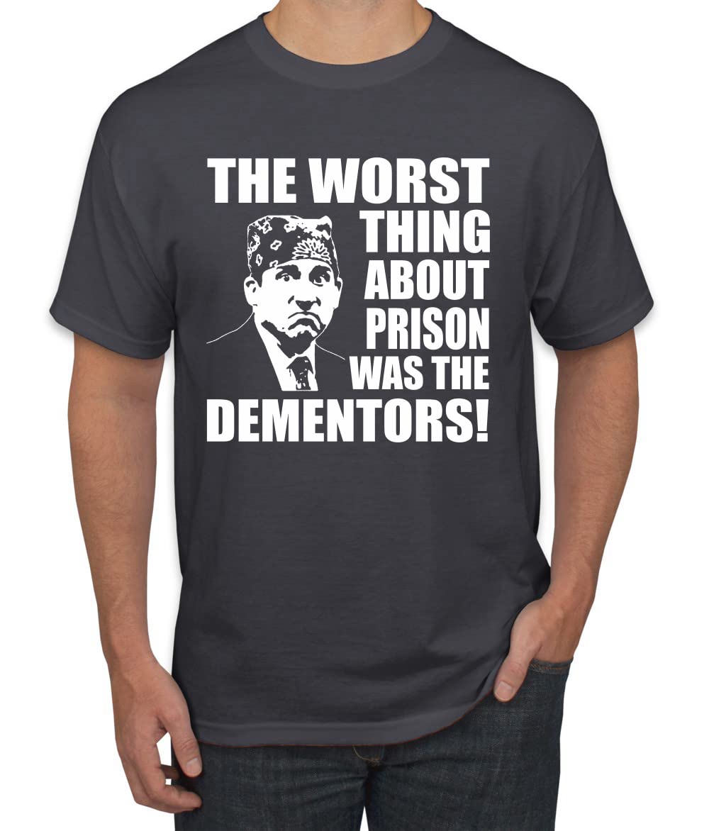Prison Mike Dementors Quote Office Men's T-Shirt