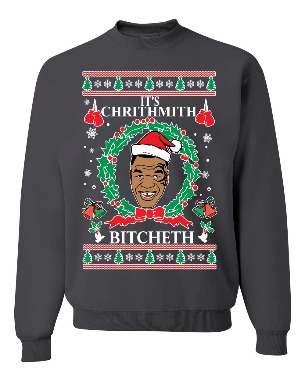 Merry Chrithmith Ugly Christmas Sweater Unisex Crewneck Graphic Sweatshirt