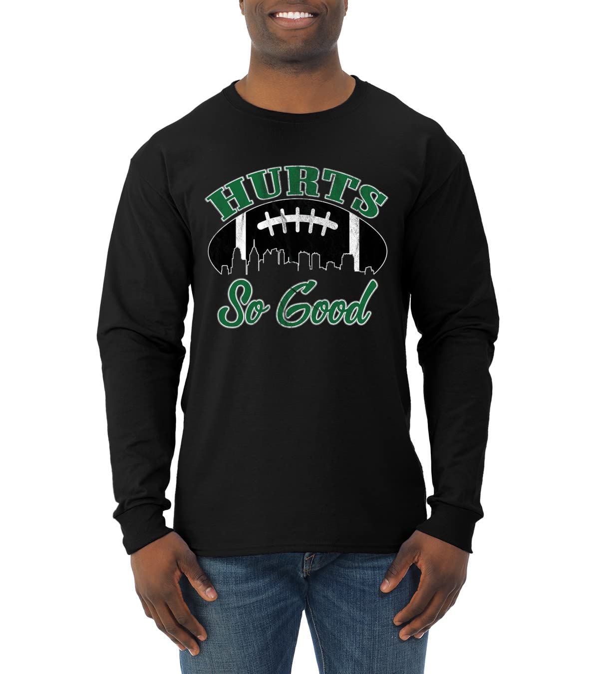 Phil Fan Fantasy Football Sports Mens Long Sleeve Shirt