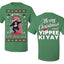 Nakatomi Plaza Happy Trails Hanz  Front and Back Ugly Christmas Men's T-Shirt