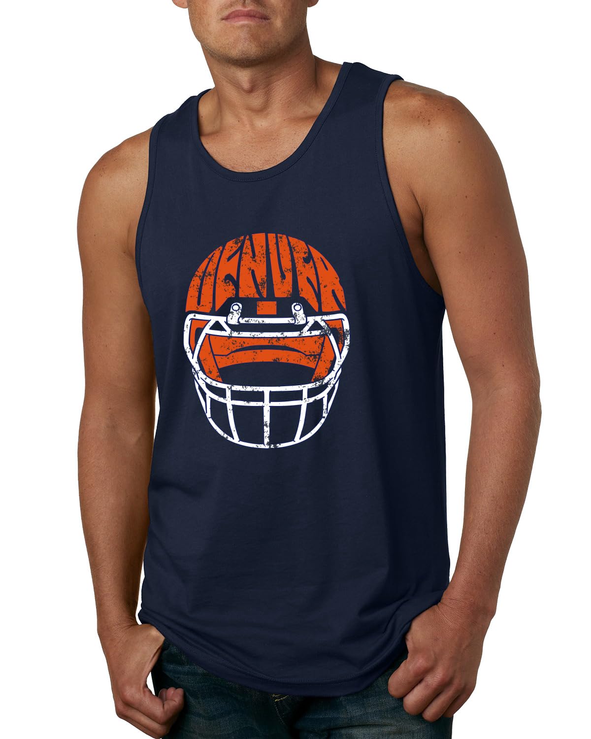 Denver Fan | DEN Fantasy Football Sports Mens Tank Top