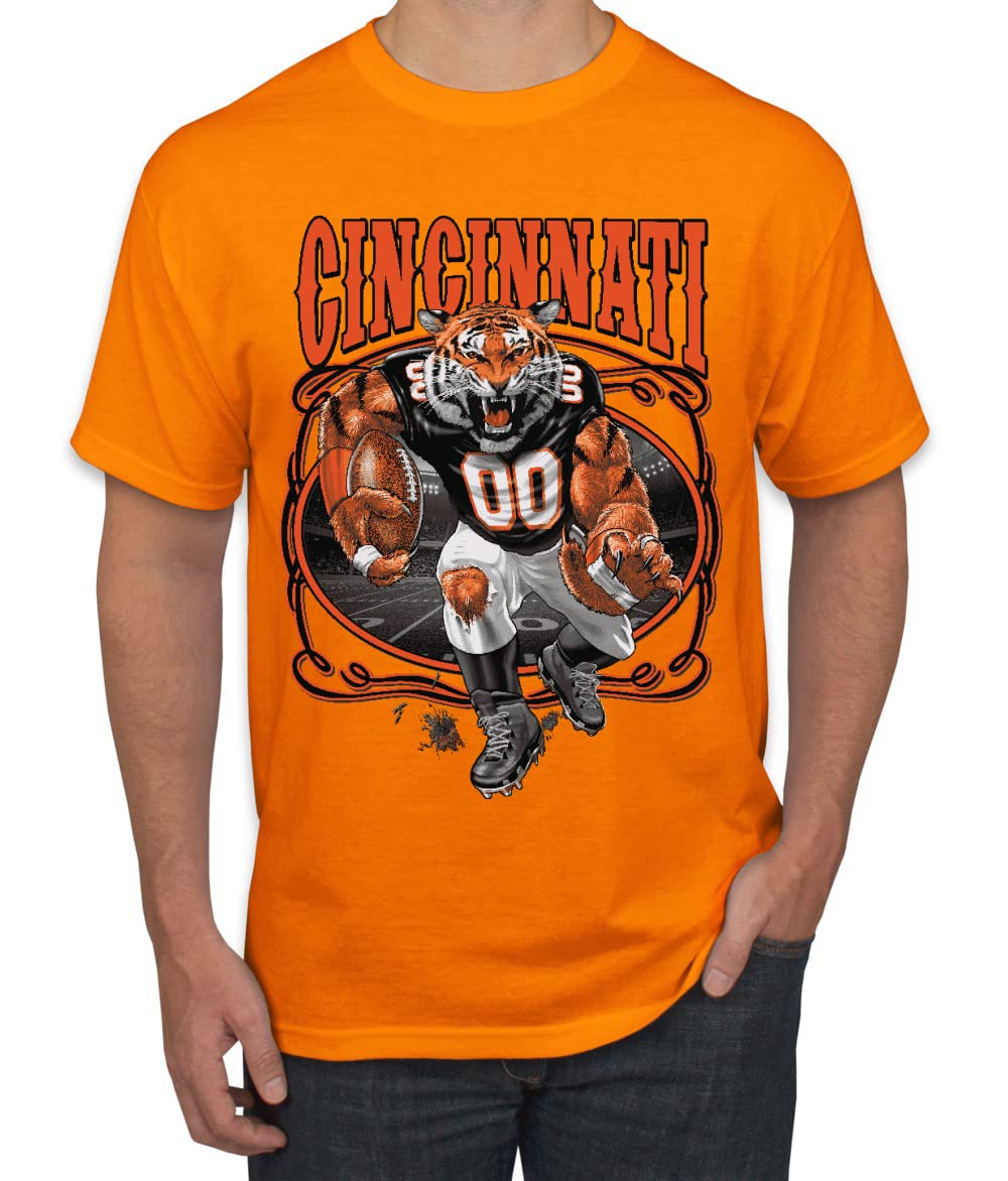 Cincinnati Fan Fantasy Football Sports Men's T-Shirt