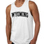 State of Wyoming College Style Fashion Mens Tank Top