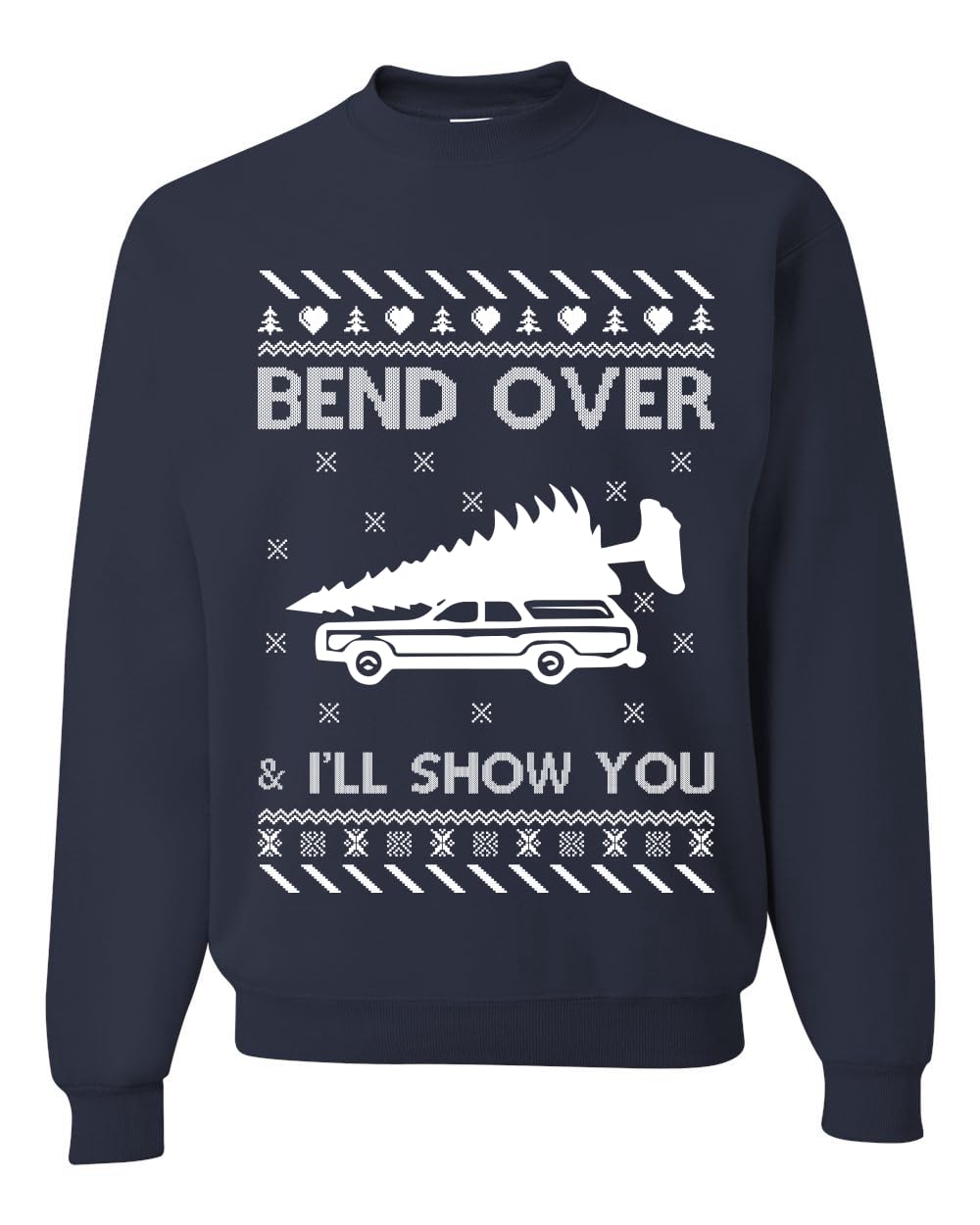 Where You Gonna Put a Tree That Big Funny Ugly Christmas Sweater Sweatshirt