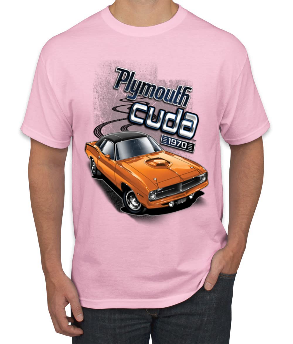 Plymouth Cuda 1970 Vintage Classic American Made Cars and Trucks Men's Graphic T-Shirt