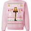 Fragile Leg Lamp Ugly Christmas Sweater Unisex Crewneck Graphic Sweatshirt