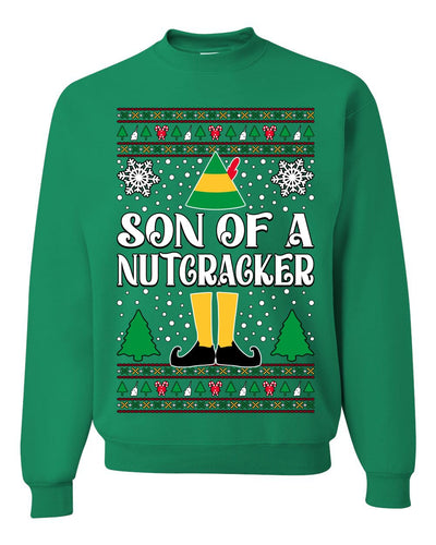 Christmas Movie Quote Cotton Headed Elf Ugly Christmas Sweater Sweatshirt