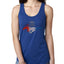 Ford Mustang Shirt USA Flag Mustang Emblem Cars and Trucks Ladies Racerback Tank Top