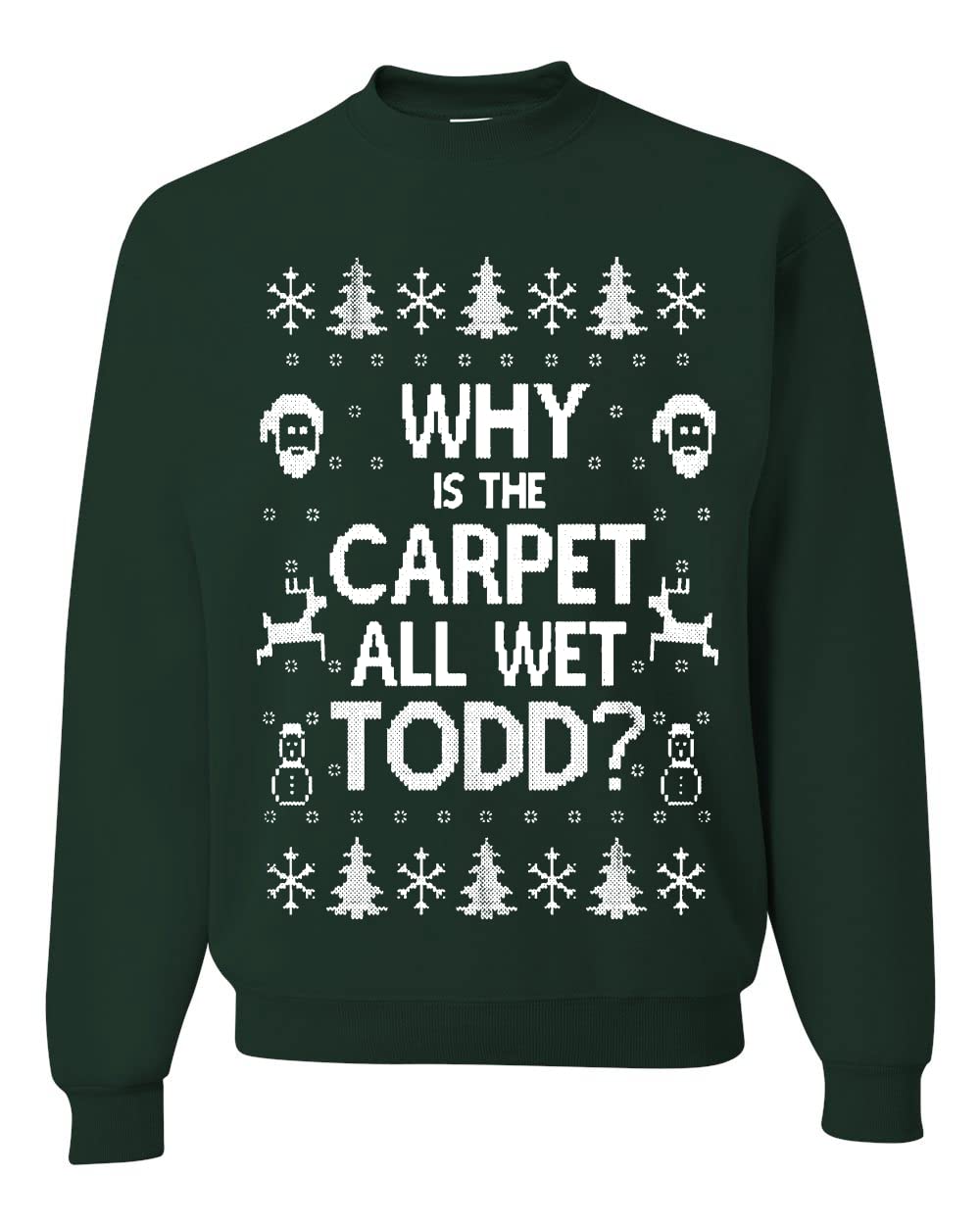 I Don't Know Margo Ugly Christmas Sweater Unisex Crewneck Sweatshirt