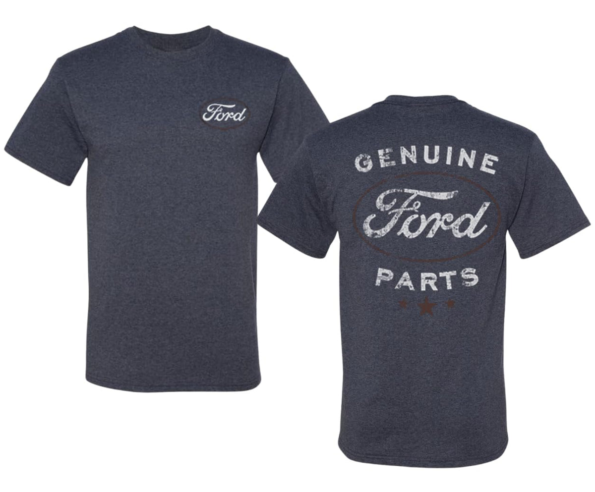 Genuine Ford Parts Vintage Distressed  Cool Printed  Cars and Trucks Men's T-Shirt