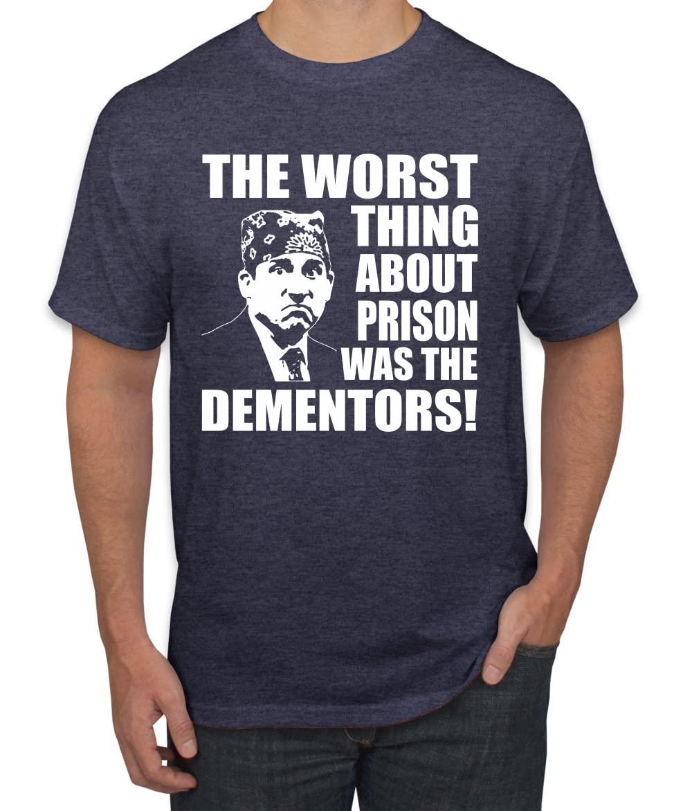 Prison Mike Dementors Quote Office Men's T-Shirt
