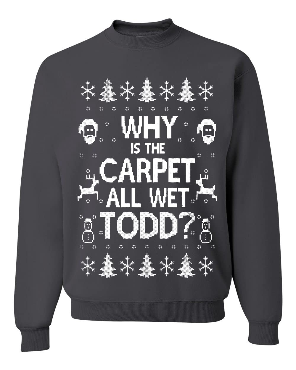 I Don't Know Margo Ugly Christmas Sweater Unisex Crewneck Sweatshirt
