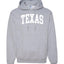 State of Texas College Style Fashion Unisex Hoodie Sweatshirt