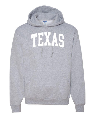 State of Texas College Style Fashion Unisex Hoodie Sweatshirt