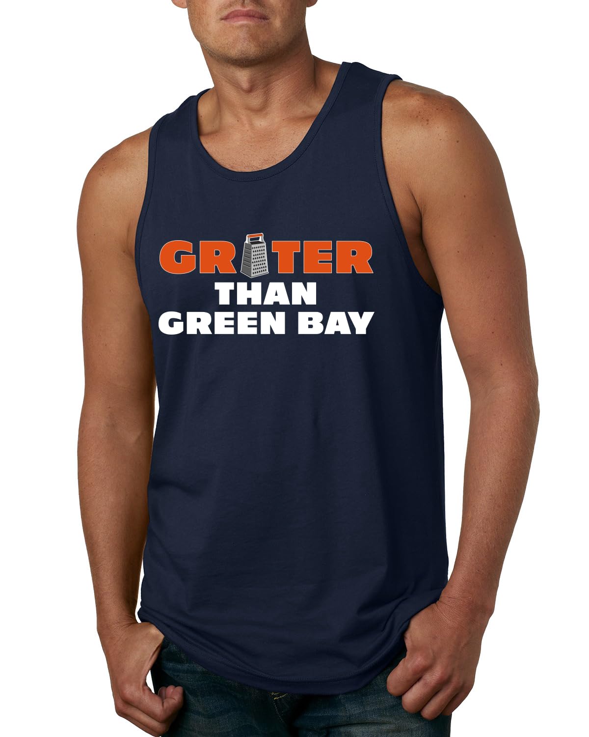 Chicago Fan | CHI Hometown City Fantasy Football Sports Mens Tank Top