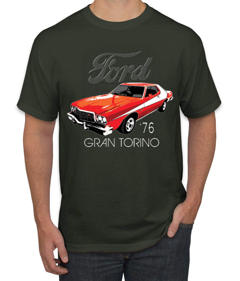 Ford '76 Gran Torino Vintage Car Cars and Trucks Men's Graphic T-Shirt