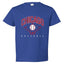 American Baseball Fan Vintage Distressed Field Sports Toddler Crew Graphic T-Shirt