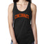 Classic Varsity College Style Fantasy Fan, Trendy Team Streetwear Sports Ladies Racerback Tank Top