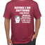 Office Dwight Quote - Before I Do Anything Pop Culture Men's Graphic T-Shirt