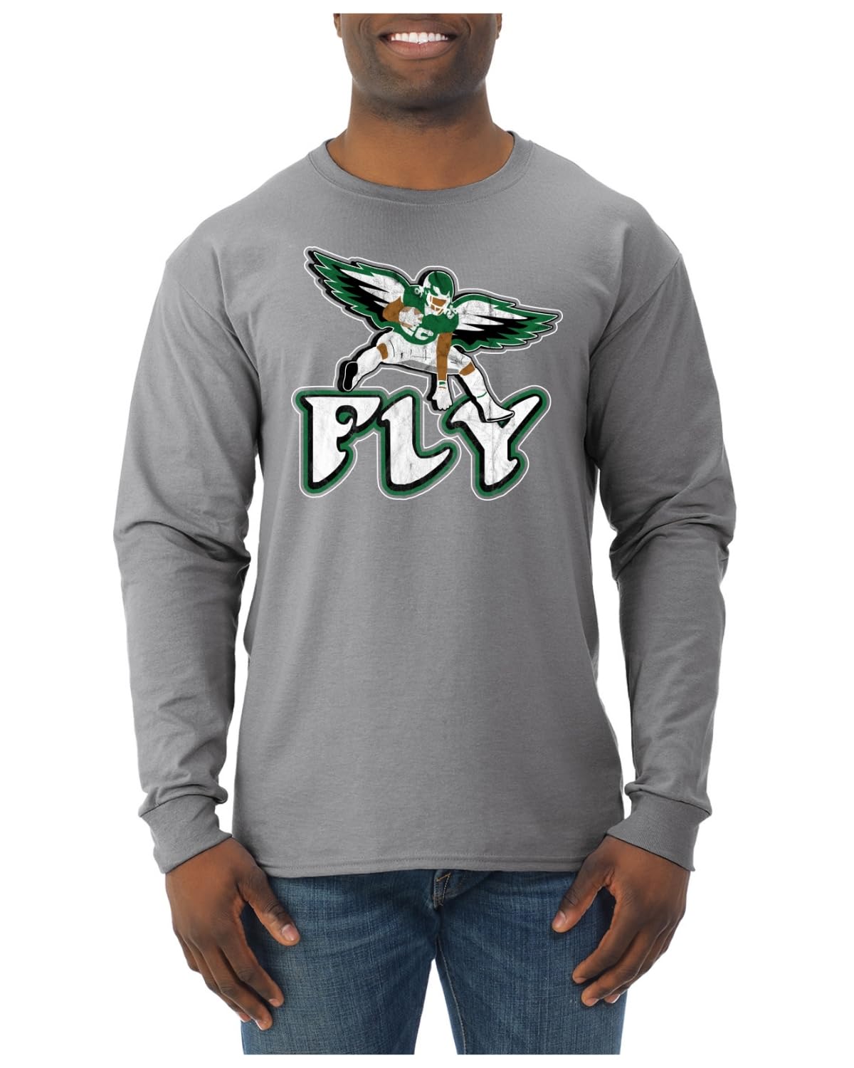 Phil Fan Fantasy Football Sports Mens Long Sleeve Shirt