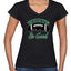 Grease The Poles Broad Street Phil Football Sports Womens Standard V-Neck Tee
