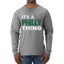 Phil Fan Fantasy Football Sports Mens Long Sleeve Shirt