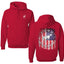 US Flag Ford Bronco Cars and Trucks Front and Back Unisex Hoodie Sweatshirt