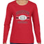 College Football Fan Vintage American Team Design, Retro USA Sports Women's Long Sleeve T-Shirt