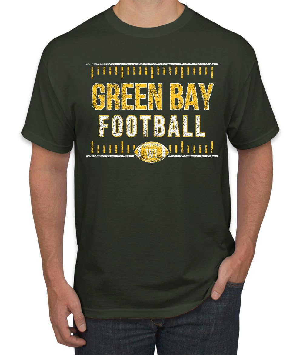 Green Bay Fan | GB Fantasy Football Sports Men's T-Shirt
