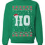 Where my Hos At Santa Ugly Christmas Sweater Unisex Crewneck Sweatshirt