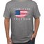 Freedom Shirt Red White and Blue USA Flag Tee, Patriotism American Pride Men's T-Shirt