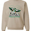 PHI Fantasy Football Sports Fan Pullover Soft Cotton Blend Graphic Unisex Crewneck Sweatshirt