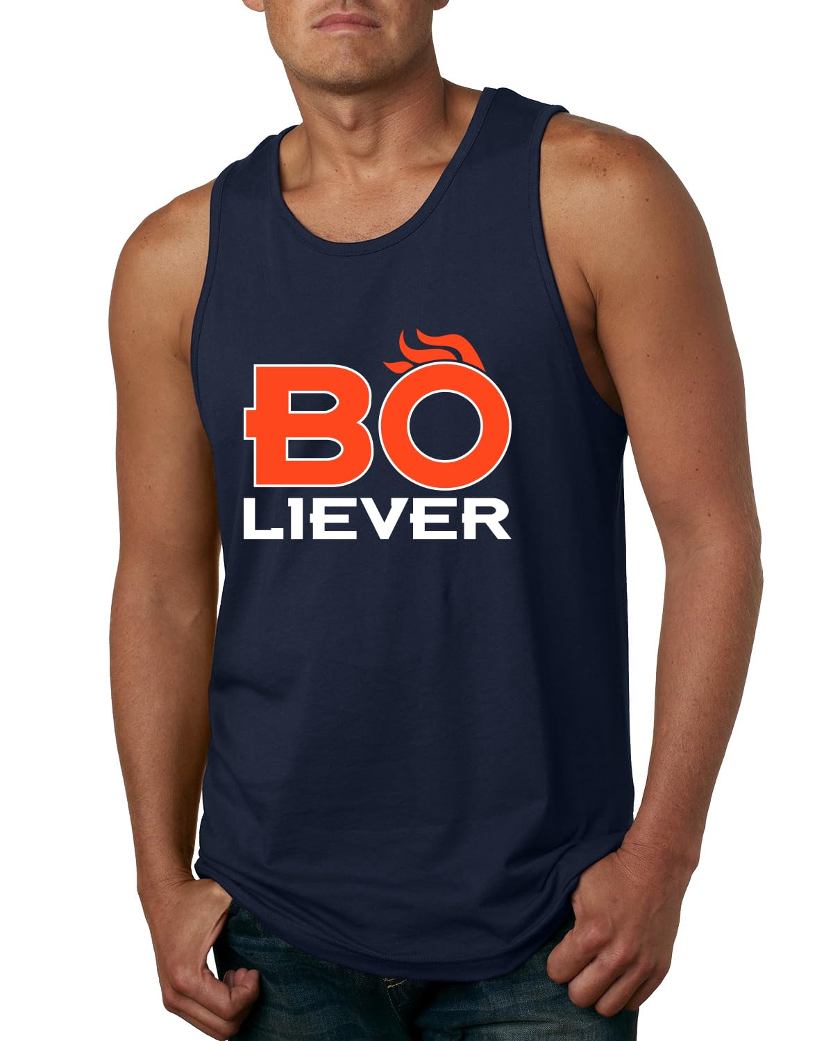 Denver Fan | DEN Fantasy Football Sports Mens Tank Top