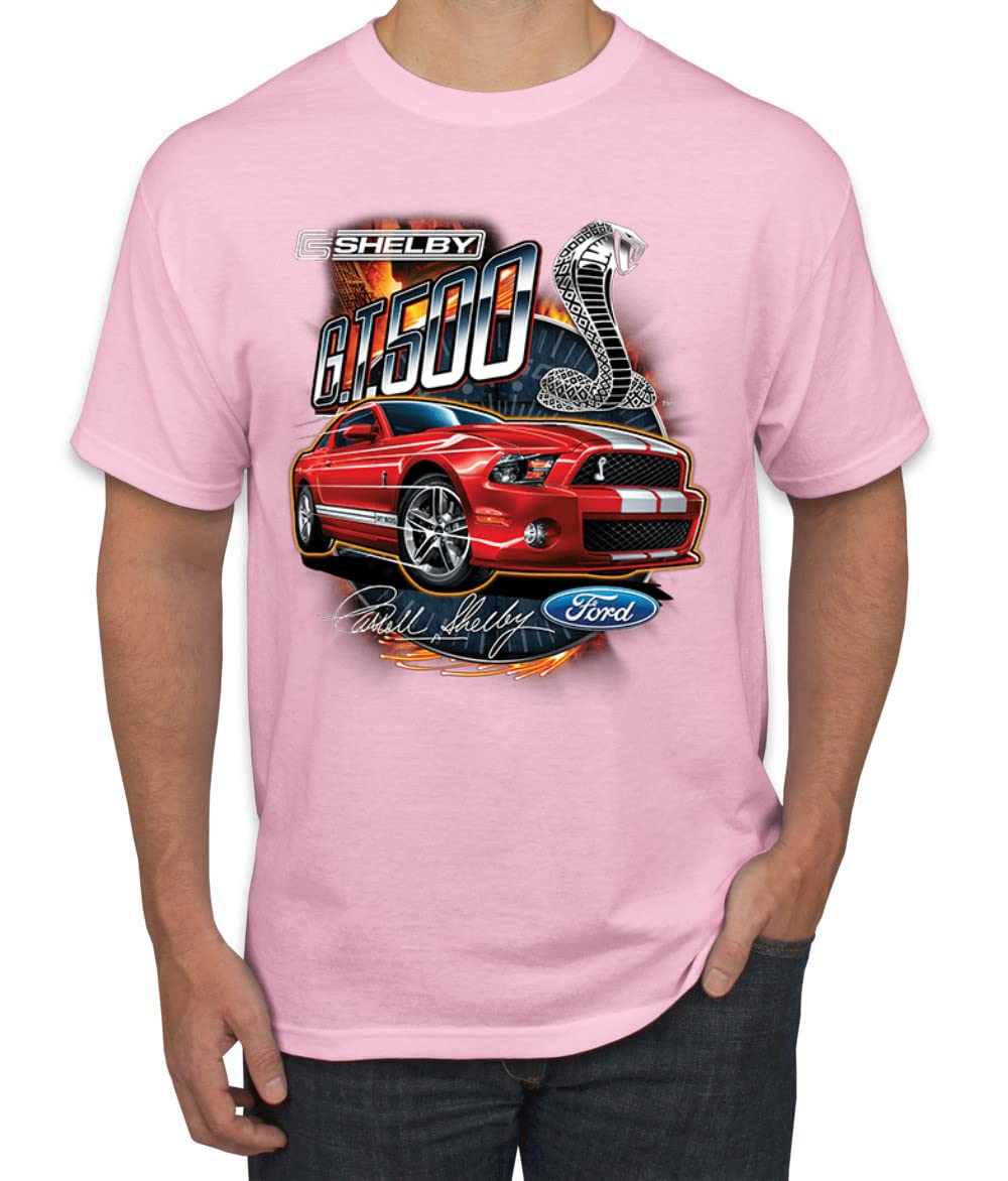 Shelby GT500 Cobra Official Ford Motors Design Cars and Trucks Men's Graphic T-Shirt