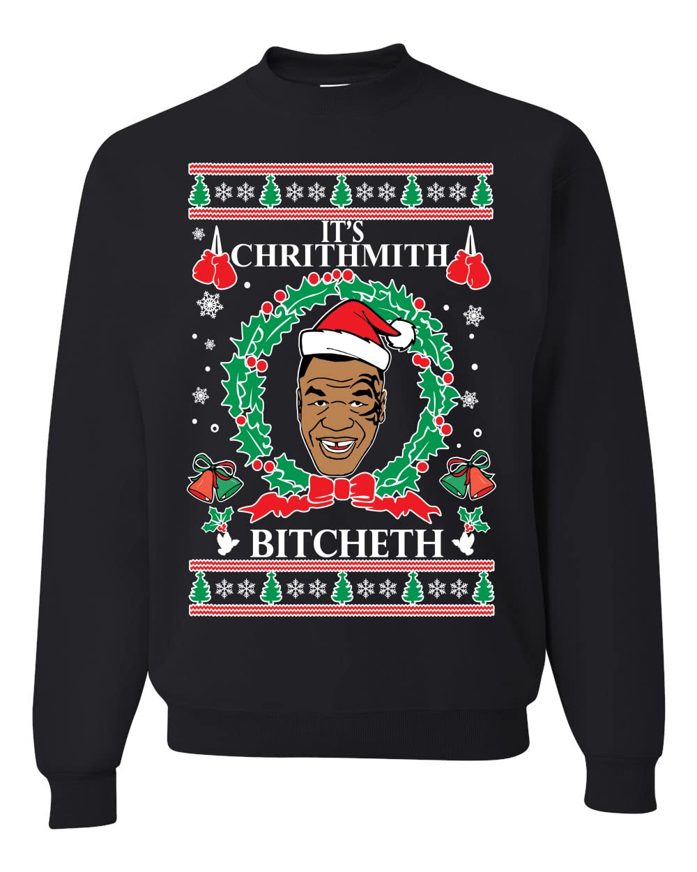 Merry Chrithmith Ugly Christmas Sweater Unisex Crewneck Graphic Sweatshirt