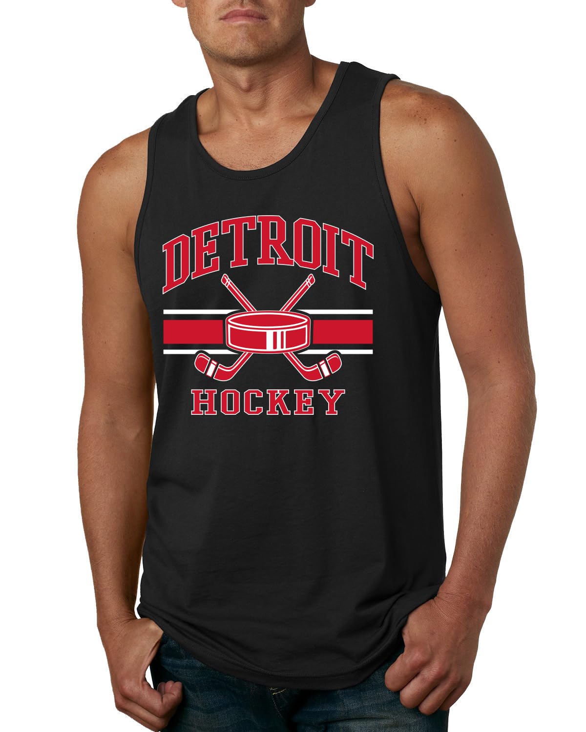 Hometown Fan Team Pride | Fantasy Hockey Fans Sports Mens Tank Top