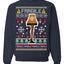 Fragile Leg Lamp Ugly Christmas Sweater Unisex Crewneck Graphic Sweatshirt