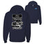 Ford Trucks F150 Pickup Front Back Cars and Trucks Graphic Zip Up Hoodie Sweatshirt