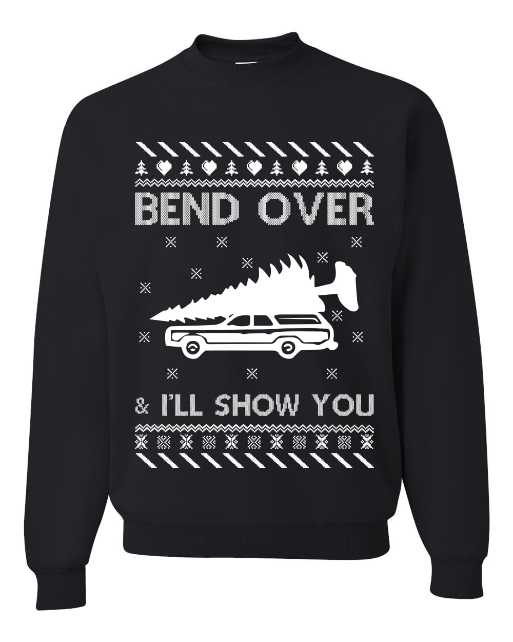 Where You Gonna Put a Tree That Big Funny Ugly Christmas Sweater Sweatshirt