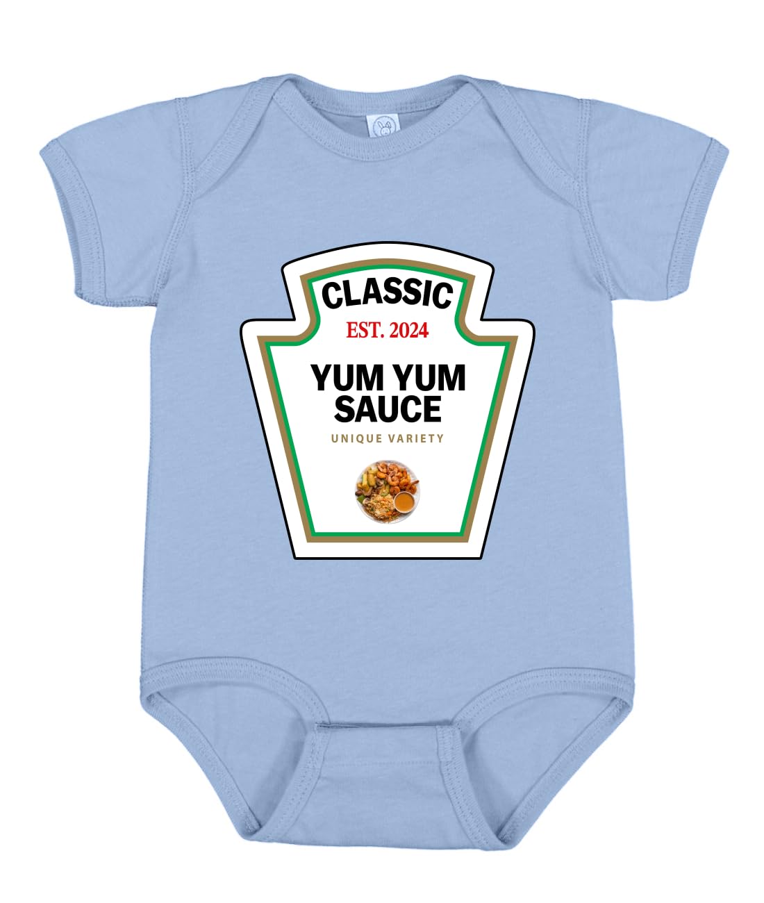 Condiment Baby Bodysuit for Boys & Girls