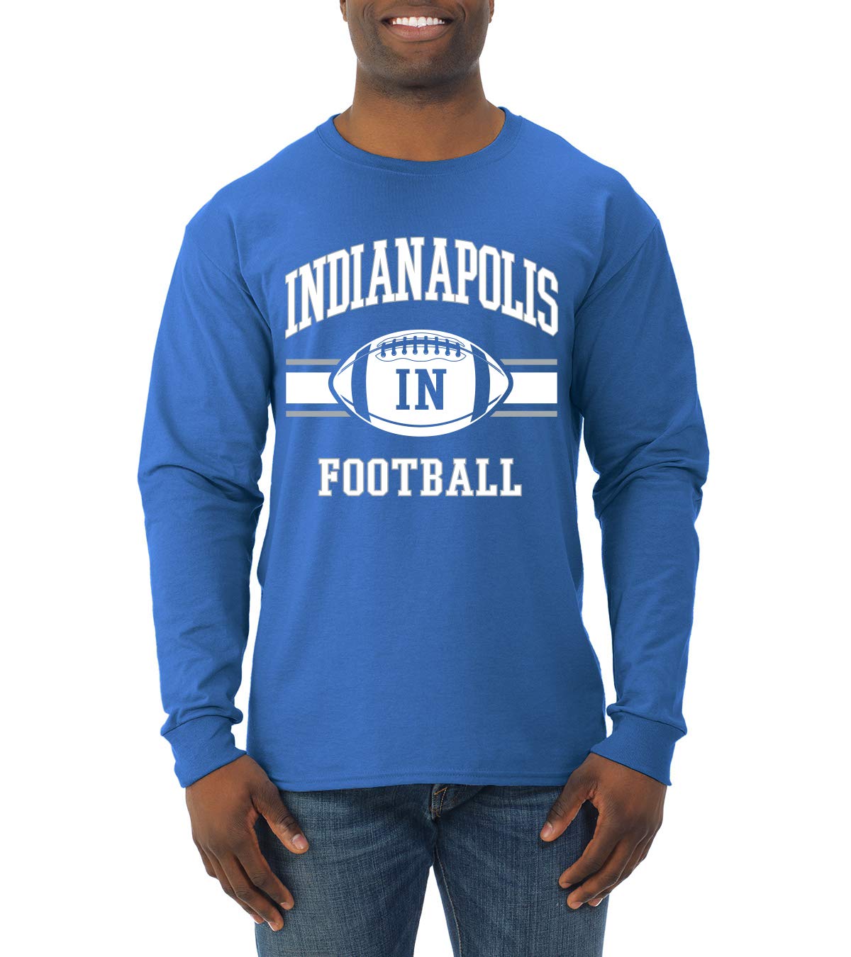 City of Arizona ARI American Football Fantasy Fan Sports Mens Long Sleeve Shirt